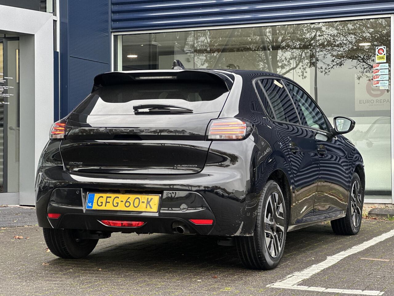 Peugeot 208 Hybrid 100pk e-DCS6 Allure | Adaptieve Cruise Control | Parkeercamera/-sensoren | Apple Carplay/Android Auto | Full LED | Navigatie | DAB | Climate Control |