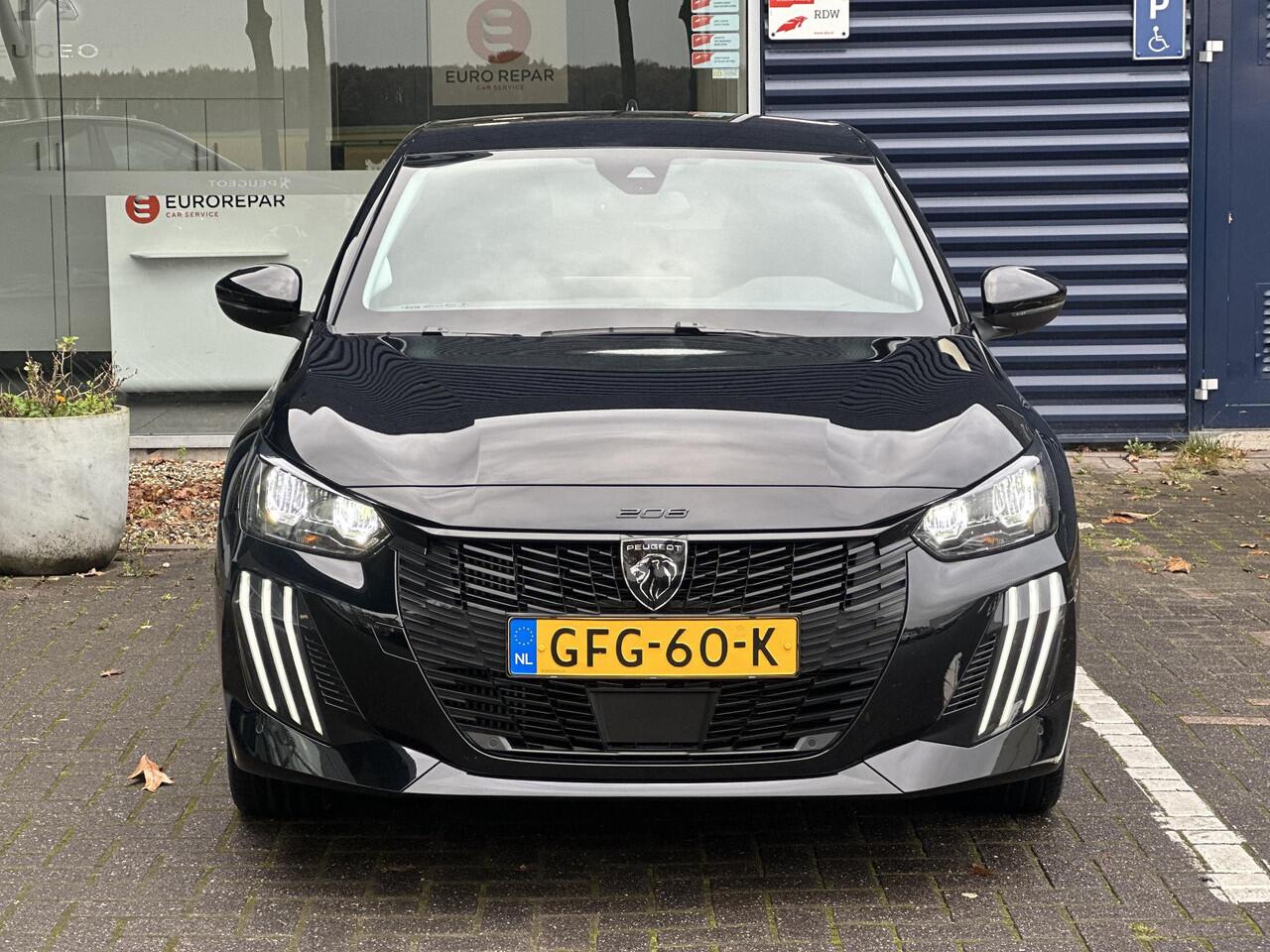 Peugeot 208 Hybrid 100pk e-DCS6 Allure | Adaptieve Cruise Control | Parkeercamera/-sensoren | Apple Carplay/Android Auto | Full LED | Navigatie | DAB | Climate Control |