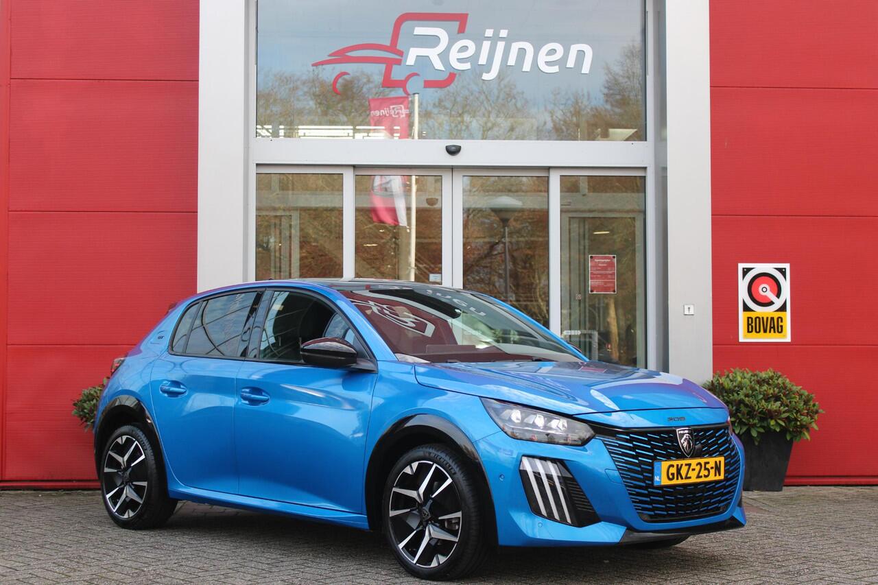 Peugeot 208 1.2 100PK GT | PANORAMA DAK | KEYLESS ENTRY/START | DRAADLOZE APPLE CARPLAY/ANDROID AUTO | CAMERA VOOR + ACHTER | DRAADLOZE TELEFOONLADER | 17" LICHTEMTALEN VELGEN | FULL LED KOPLAMPEN | DODEHOEK DETECTIE | PARKEERSENSOREN VOOR + ACHTER | CRUISE CONTROL |