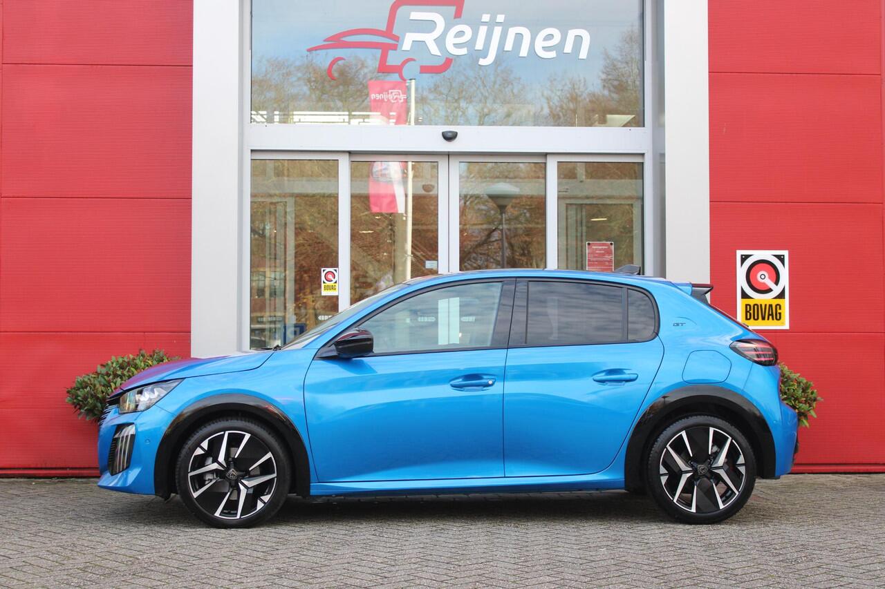 Peugeot 208 1.2 100PK GT | PANORAMA DAK | KEYLESS ENTRY/START | DRAADLOZE APPLE CARPLAY/ANDROID AUTO | CAMERA VOOR + ACHTER | DRAADLOZE TELEFOONLADER | 17" LICHTEMTALEN VELGEN | FULL LED KOPLAMPEN | DODEHOEK DETECTIE | PARKEERSENSOREN VOOR + ACHTER | CRUISE CONTROL |