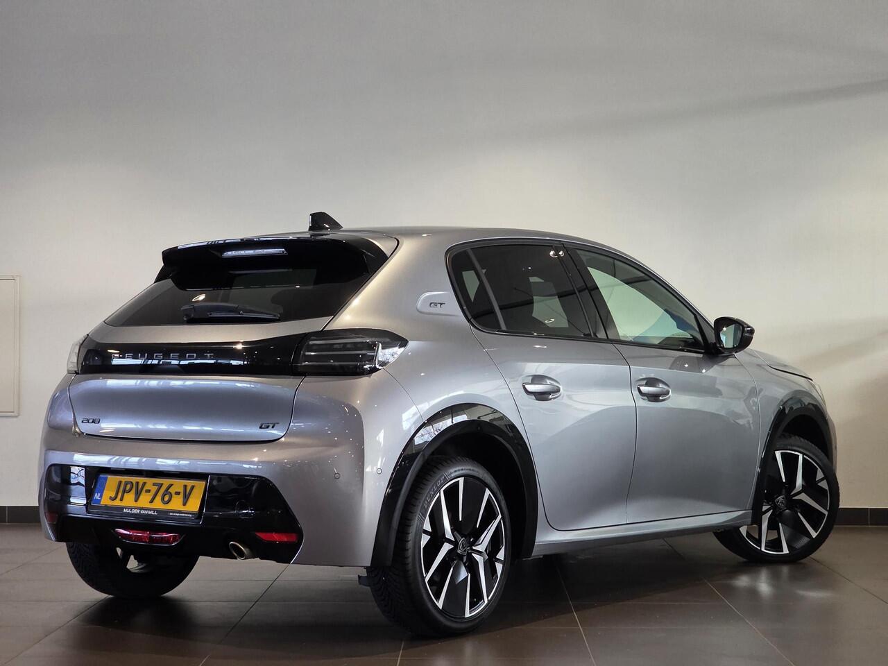 Peugeot 208 GT 1.2 Turbo 100pk H6 | ADAPTIVE CRUISE | 360° CAMERA | KEYLESS ENTRY | DODEHOEKBEW. | DRAADLOOS APPLE CARPLAY / ANDROID AUTO | CLIMA | ALL-SEASONBANDEN |