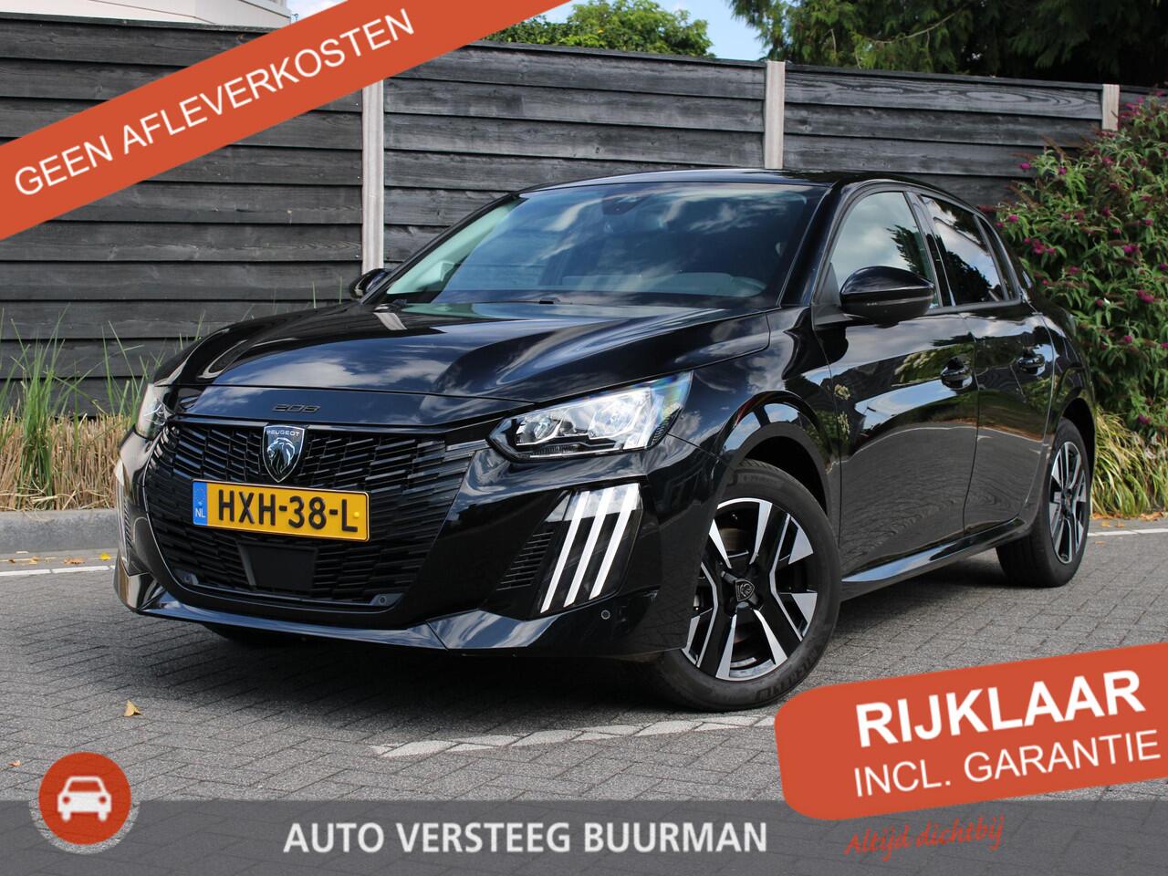 Peugeot 208 Allure 1.2 Hybrid 100PK e-DCS6 Automaat Navigatie, Achteruitrijcamera, Stoelverwarming, Adaptieve Cruise Control