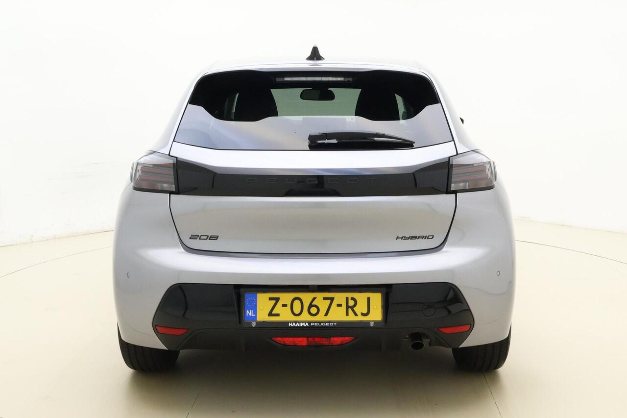 Peugeot 208 Hybrid 100 e-DCS6 Allure Automaat | Navigatie | Adaptive Cruise control | Camera | Lichtmetalen velgen | Climate control | Extra getint glas