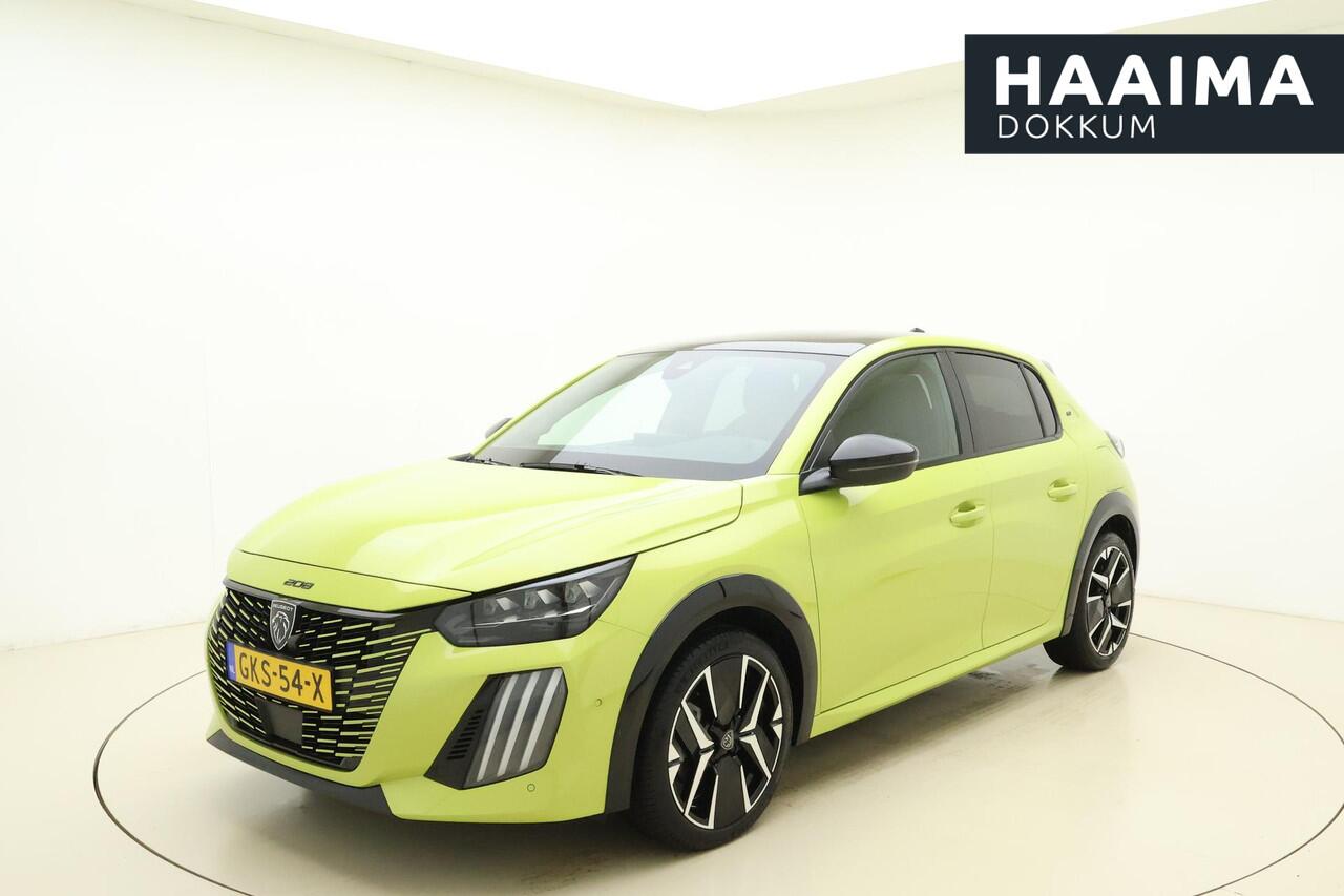 Peugeot 208 1.2 PureTech 100 GT | Apple carplay/Android auto | Achteruitrijcamera + frontcamera | Navigatie | Panoramadak | Stoelverwarming | Keyless entry+start |