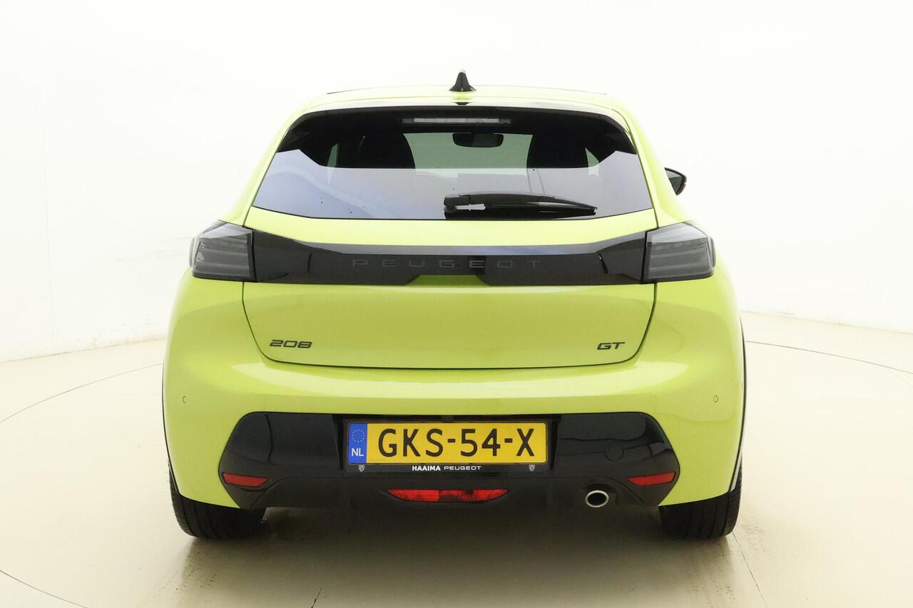 Peugeot 208 1.2 PureTech 100 GT | Apple carplay/Android auto | Achteruitrijcamera + frontcamera | Navigatie | Panoramadak | Stoelverwarming | Keyless entry+start |