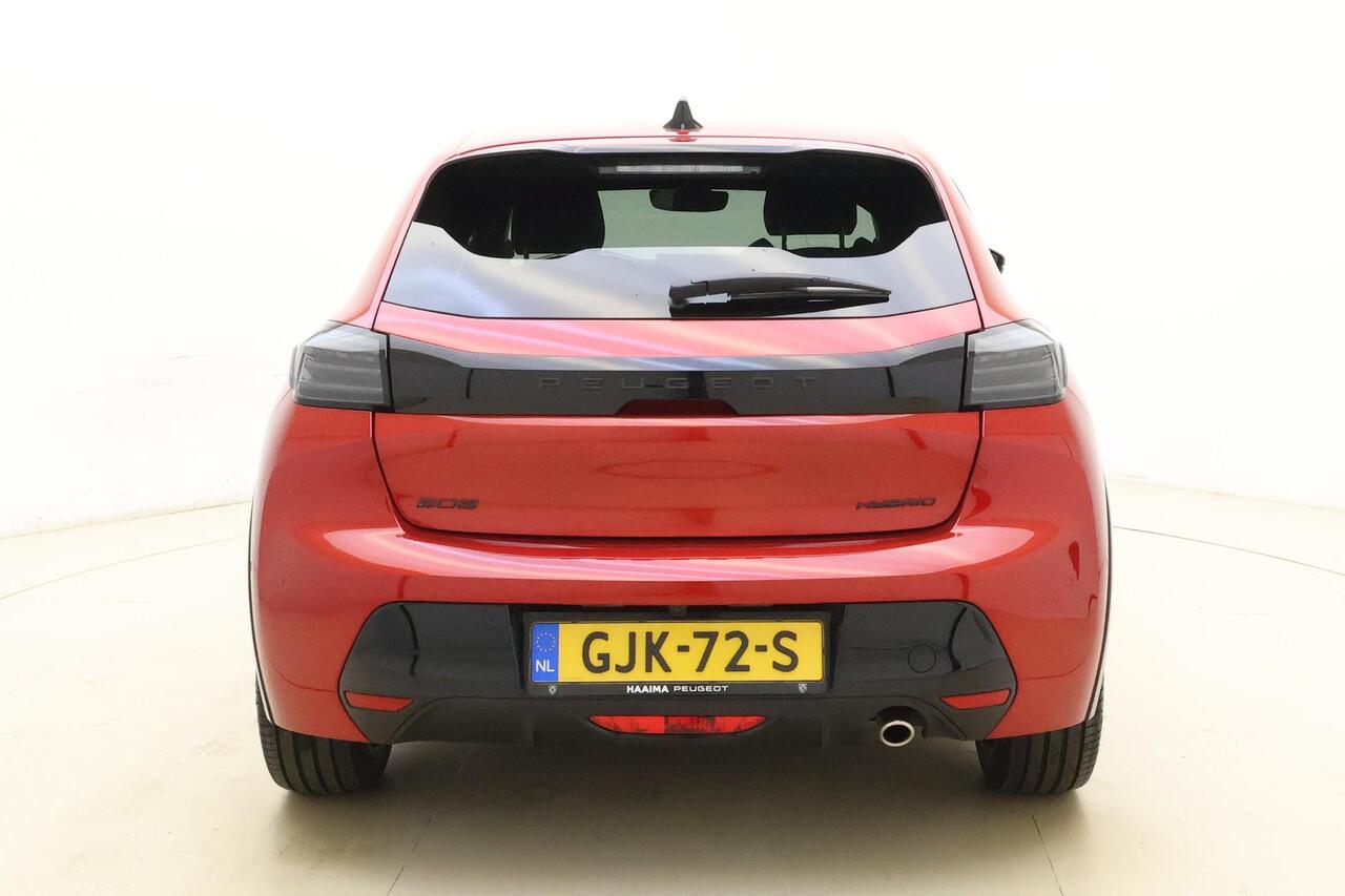 Peugeot 208 Hybrid 100 e-DCS6 GT Automaat | Leer/alcantara | Stoelverwarming | Navigatie |