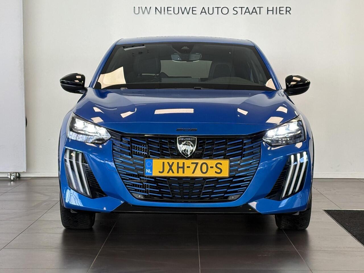 Peugeot 208 GT 1.2 Hybrid 110pk e-DCS6 | ALCANTARA INTERIOR | STOELVERW. | DODEHOEKBEW. | NAVI | KEYLESS ENTRY | 360° CAMERA | MASSAGE