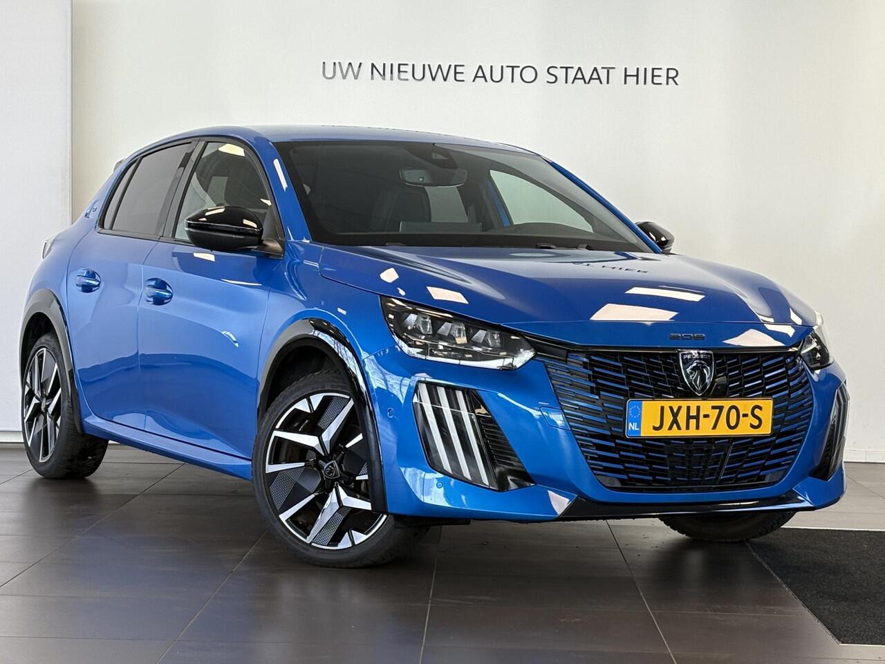 Peugeot 208 GT 1.2 Hybrid 110pk e-DCS6 | ALCANTARA INTERIOR | STOELVERW. | DODEHOEKBEW. | NAVI | KEYLESS ENTRY | 360° CAMERA | MASSAGE