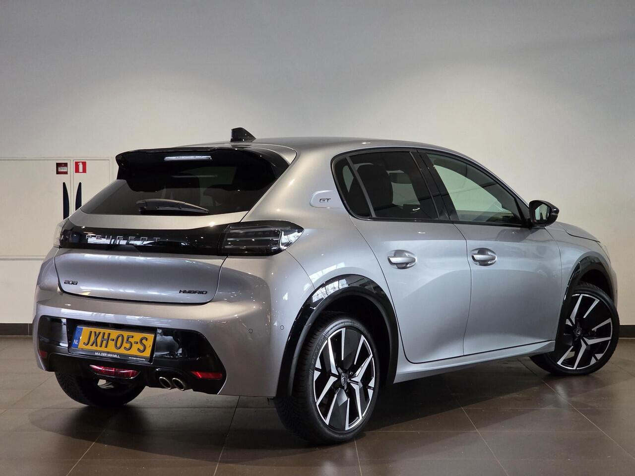 Peugeot 208 GT 1.2 Hybrid 145pk e-DCS6 | NAVI | ADAPTIVE CRUISE | 360° CAMERA | KEYLESS ENTRY | DODEHOEKBEW. | APPLE CARPLAY / ANDROID AUTO