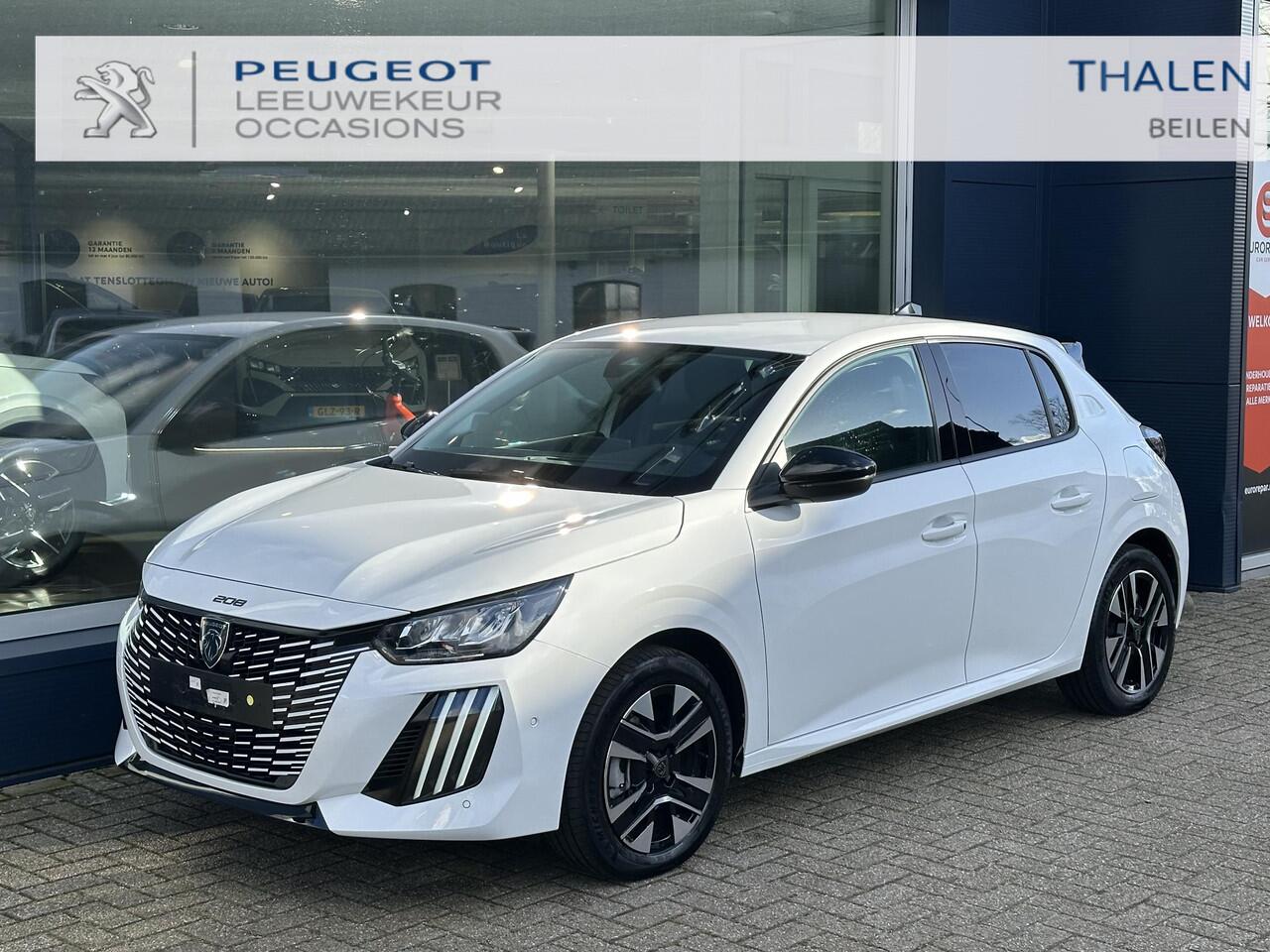 Peugeot 208 Hybrid 110 PK Allure Automaat | NETTO DEAL MET ¤ 5000 VOORDEEL | Hybride Elektrisch rijden met Automaat | Achteruitrij-Camera | Stoelverwarming | LED Verlichting | Navigatie via Apple Carplay/Android Auto | Lichtmetalen Velgen | Cruise & Climate Control