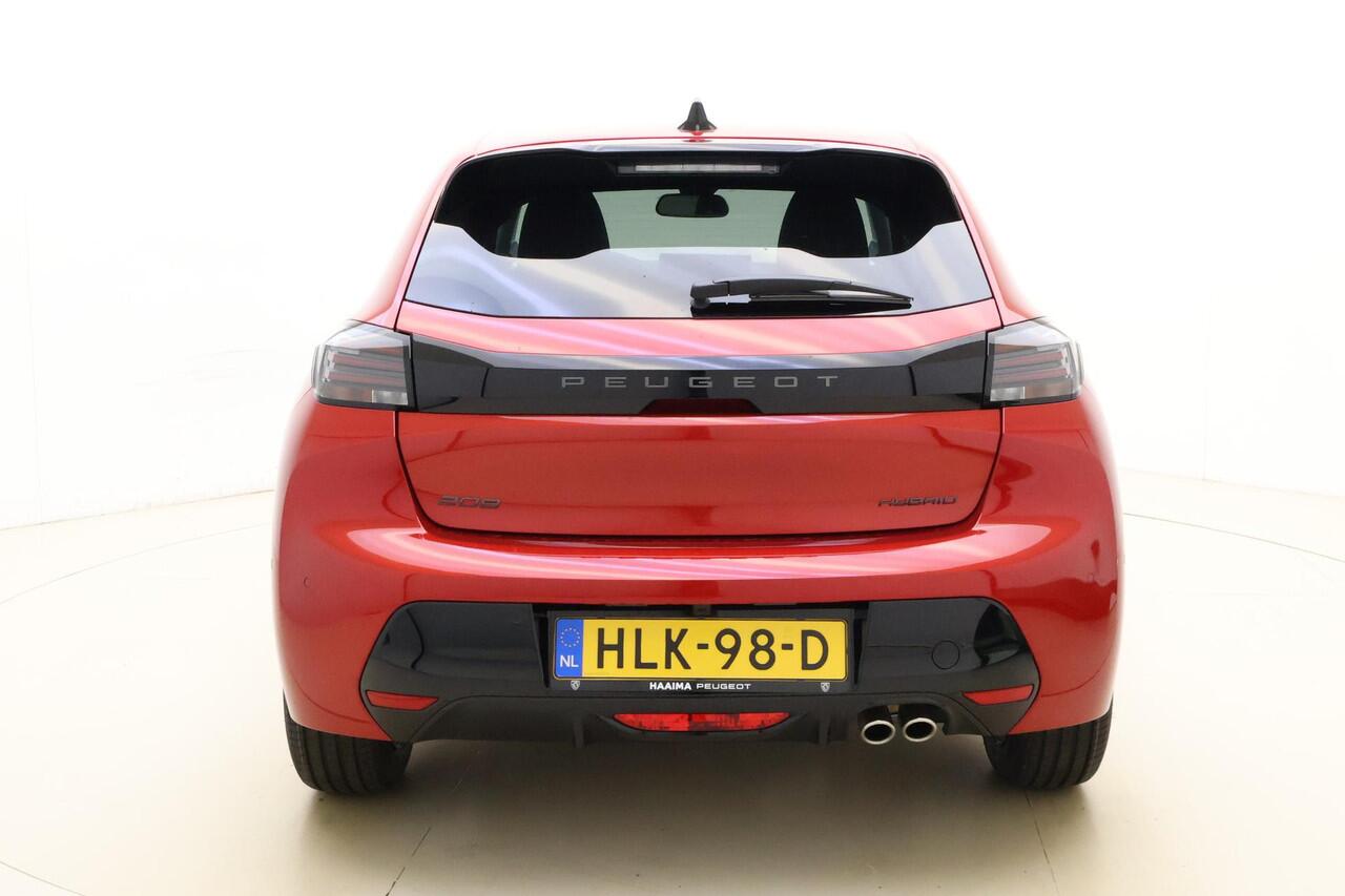 Peugeot 208 1.2 Hybrid e-DCS6 Allure 145PK | AUTOMAAT | Draadloos Apple Carplay & Android Auto | Parkeer Camera Voor & Achter | Dodehoek Detectie | Navigatie | Climate Control |