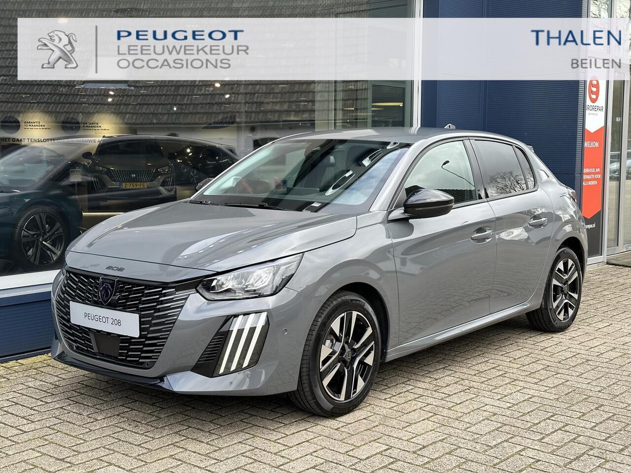 Peugeot 208 1.2 Turbo 100 PK Allure | Bouwjaar 2025 | ¤ 5.750 DEMO Voordeel | Navigatie via Telefoon | Stoelverwarming | 360 Graden Camera | Keyless Entry & Start | LED Verlichting | Climate Control | Dode Hoek Detectie | Voor + Achter Parkeersensoren | 16" Lichtmeta