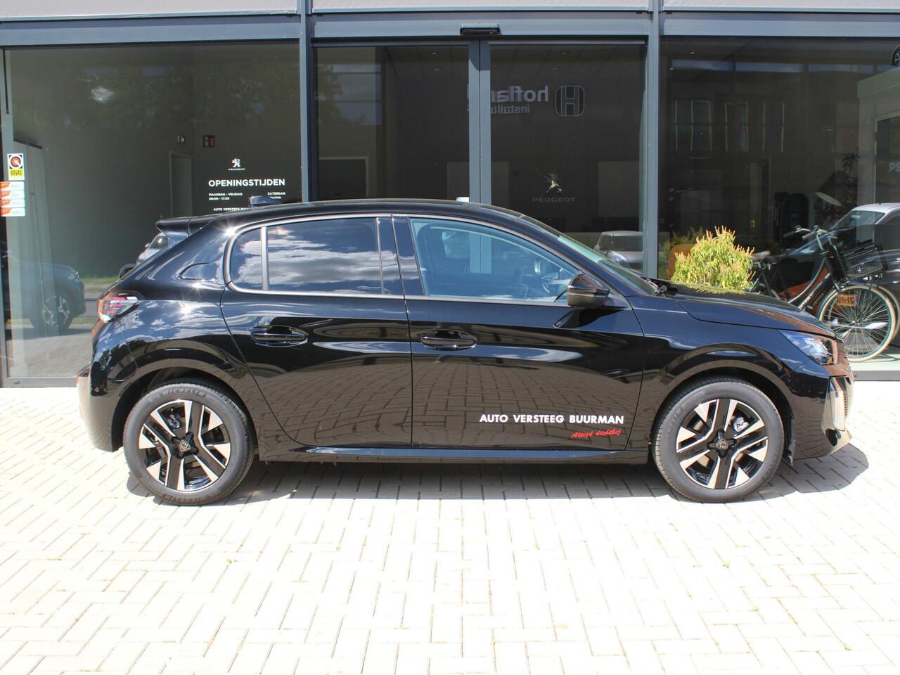 Peugeot 208 1.2 Hybrid 110PK e-DCS6 Allure Navigatie, 360 camera, Lichtmetalen velgen, Parkeerhulp voor & achter, Cruise Control