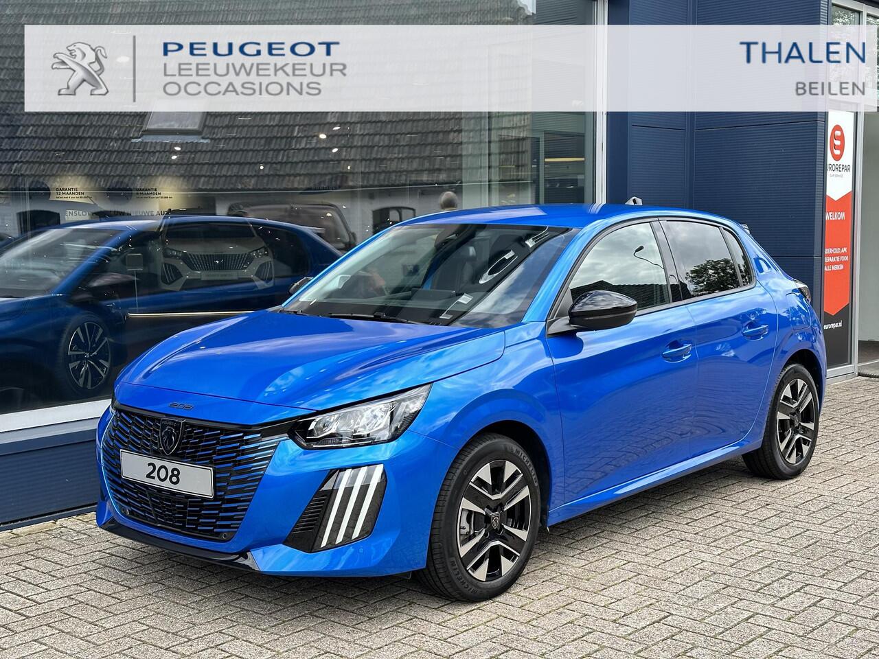 Peugeot 208 1.2 Turbo 100 PK Allure | ¤ 6200 DEMO Voordeel | NETTO DEAL| Navigatie draadloos via Telefoon | Stoelverwarming | LED Verlichting | Lichtmetalen Velgen 16" | Half Lederen Bekleding | Groot Multimedia Scherm | Climate Control | Cruise Control |