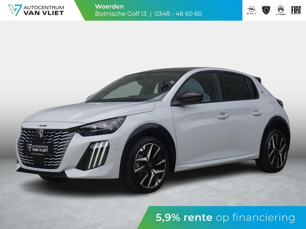 Peugeot 208 1.2 Hybrid 110 e-DCS6 GT Alcantara interieur