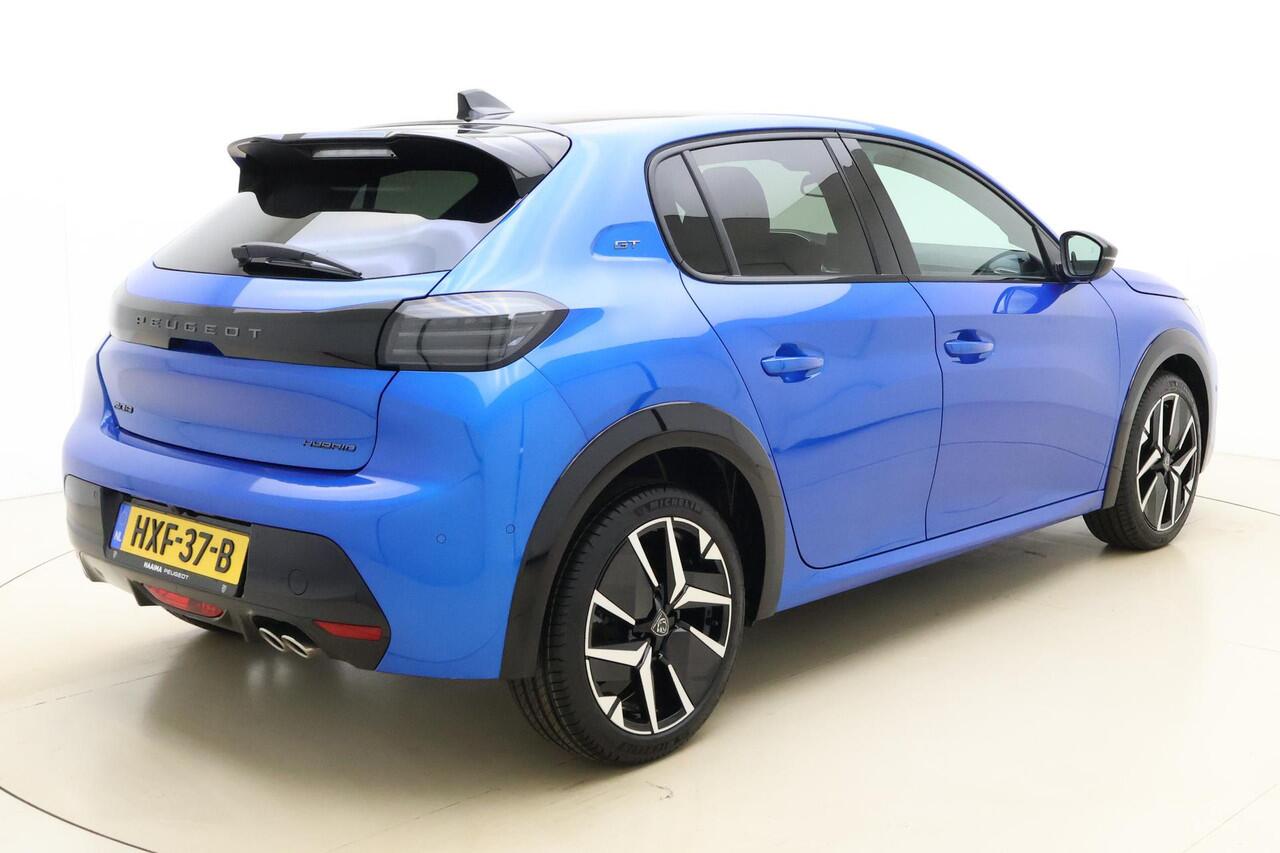 Peugeot 208 Hybrid e-DCS6 GT 136 PK | Navigatie | Camera Voor & Achter | Zwart Dak | Climate Control | Demo