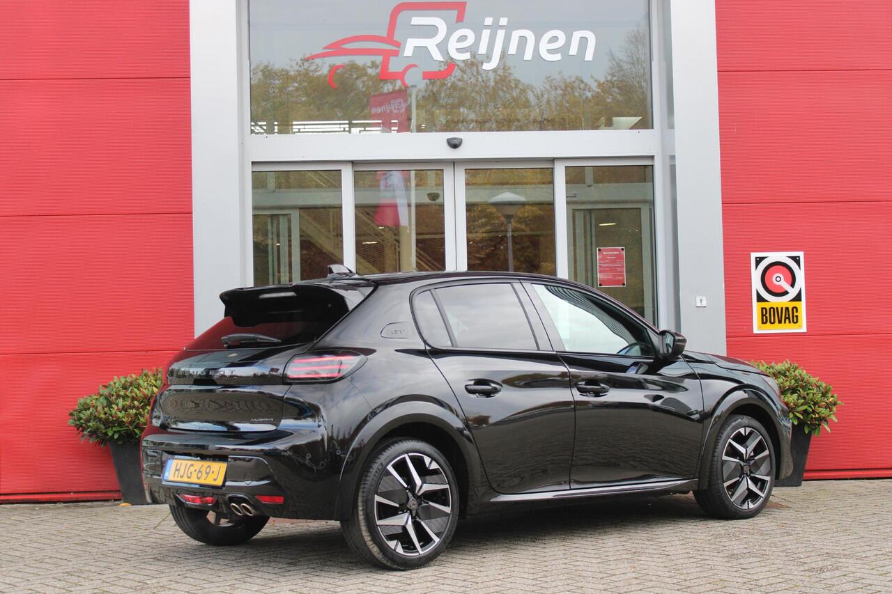 Peugeot 208 GT 1.2 Hybrid 145PK e-DCS6 | NAVIGATIE | DRAADLOZE APPLE CARPLAY/ANDROID AUTO | CAMERA VOOR + ACHTER | FULL LED KOPLAMPEN | LICHTMETALEN VELGEN 17" | DODEHOEK DETECTIE | DRAADLOZE TELEFOONLADER | KEYLESS ENTRY/START | DAB+ RADIO | ADAPTIVE CRUISE CONTROL 