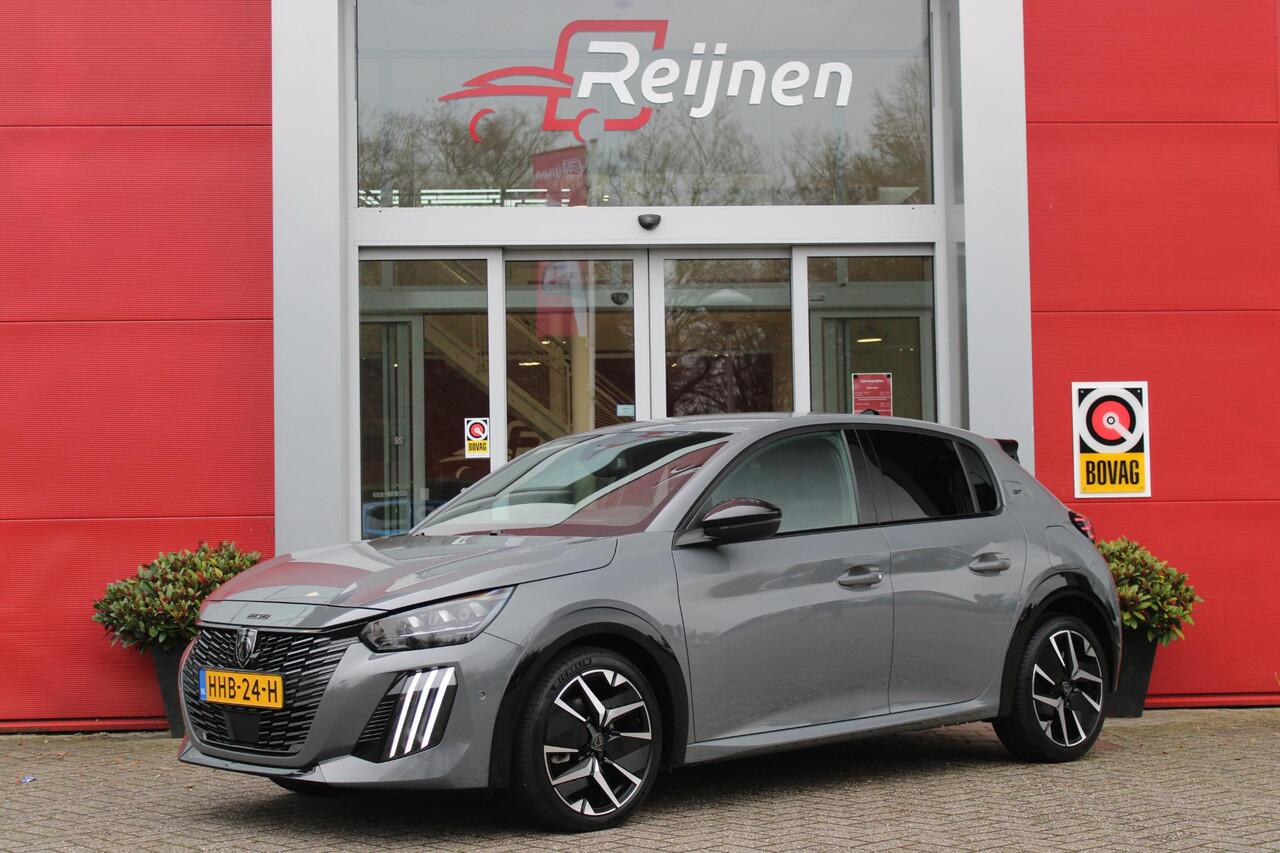Peugeot 208 1.2 Hybrid 145PK e-DCS6 GT | NAVIGATIE | DRAADLOZE APPLE CARPLAY/ANDROID AUTO | CAMERA VOOR + ACHTER | FULL LED KOPLAMPEN | LICHTMETALEN VELGEN 17" | DODEHOEK DETECTIE | DRAADLOZE TELEFOONLADER | KEYLESS ENTRY/START | DAB+ RADIO | ADAPTIVE CRUISE CONTROL 