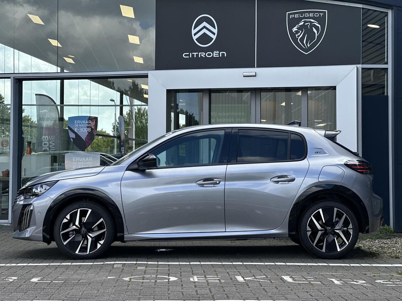 Peugeot 208 Hybrid 145 e-DCS6 GT | Parkeercamera/-sensoren (voor/achter) | Keyless Entry/Start | Dodehoek | Sfeerverlichting | Climate Control | Draadloze telefoonlader | Apple Carplay/Android Auto | Adaptive Cruise Control |
