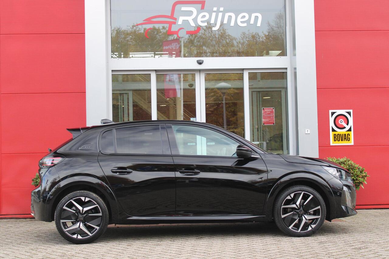 Peugeot 208 GT 1.2 Hybrid 145PK e-DCS6 | NAVIGATIE | DRAADLOZE APPLE CARPLAY/ANDROID AUTO | CAMERA VOOR + ACHTER | FULL LED KOPLAMPEN | LICHTMETALEN VELGEN 17" | DODEHOEK DETECTIE | DRAADLOZE TELEFOONLADER | KEYLESS ENTRY/START | DAB+ RADIO | ADAPTIVE CRUISE CONTROL 