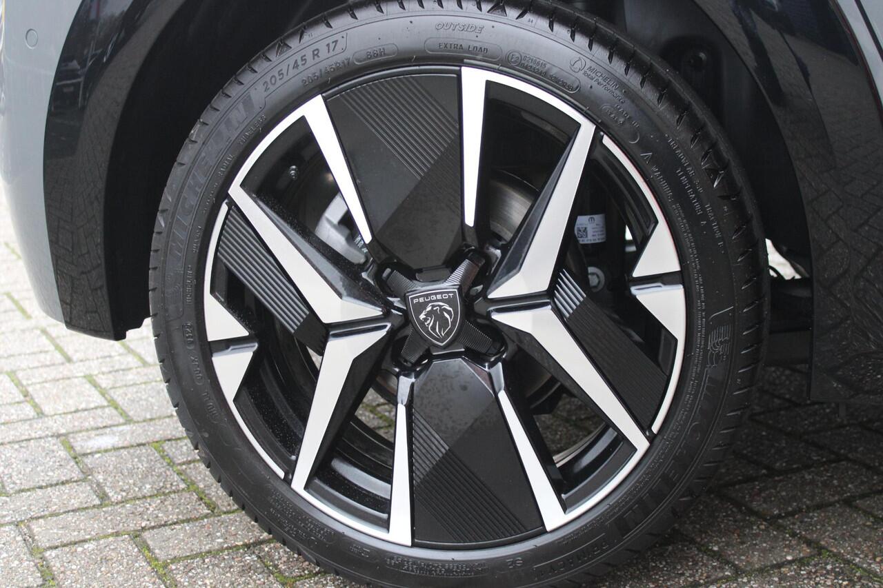 Peugeot 208 1.2 Hybrid 145PK e-DCS6 GT | NAVIGATIE | DRAADLOZE APPLE CARPLAY/ANDROID AUTO | CAMERA VOOR + ACHTER | FULL LED KOPLAMPEN | LICHTMETALEN VELGEN 17" | DODEHOEK DETECTIE | DRAADLOZE TELEFOONLADER | KEYLESS ENTRY/START | DAB+ RADIO | ADAPTIVE CRUISE CONTROL 