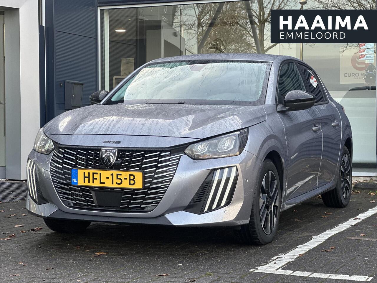 Peugeot 208 1.2 Hybrid 110 e-DCS6 Allure | Adaptieve Cruise Control | Parkeercamera/-sensoren | Apple Carplay/Android Auto | Navigatie | Climate Control | Lichtmetalen velgen | Full LED | Dodehoekdetectie |