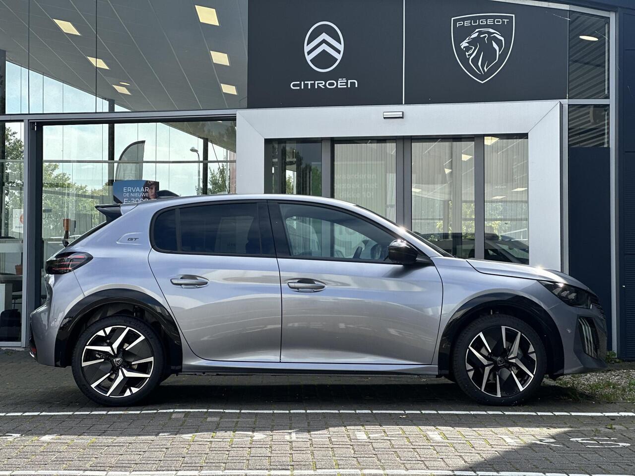 Peugeot 208 1.2 Hybrid 110pk e-DCS6 GT | Adaptive Cruise Control | Draadloze telefoonlader | Keyless Entry/Start | Navigatie | Climate Control | Apple Carplay/Android Auto | Parkeercamera/-sensoren | Full LED | DAB