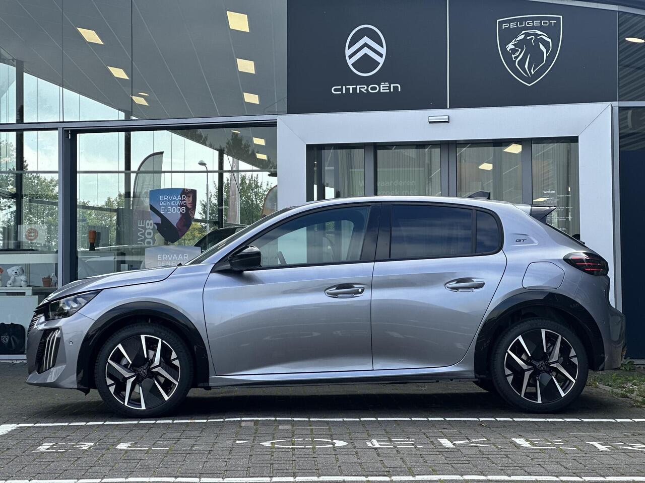Peugeot 208 1.2 Hybrid 110pk e-DCS6 GT | Adaptive Cruise Control | Draadloze telefoonlader | Keyless Entry/Start | Navigatie | Climate Control | Apple Carplay/Android Auto | Parkeercamera/-sensoren | Full LED | DAB