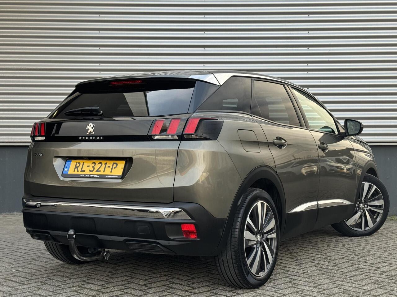 Peugeot 3008 Allure 1.2 Turbo 130pk | TREKHAAK | HANDSFREE A.KLEP | CAMERA | NAVI | CARPLAY | KEYLESS ENTRY | 19" LM-VELGEN