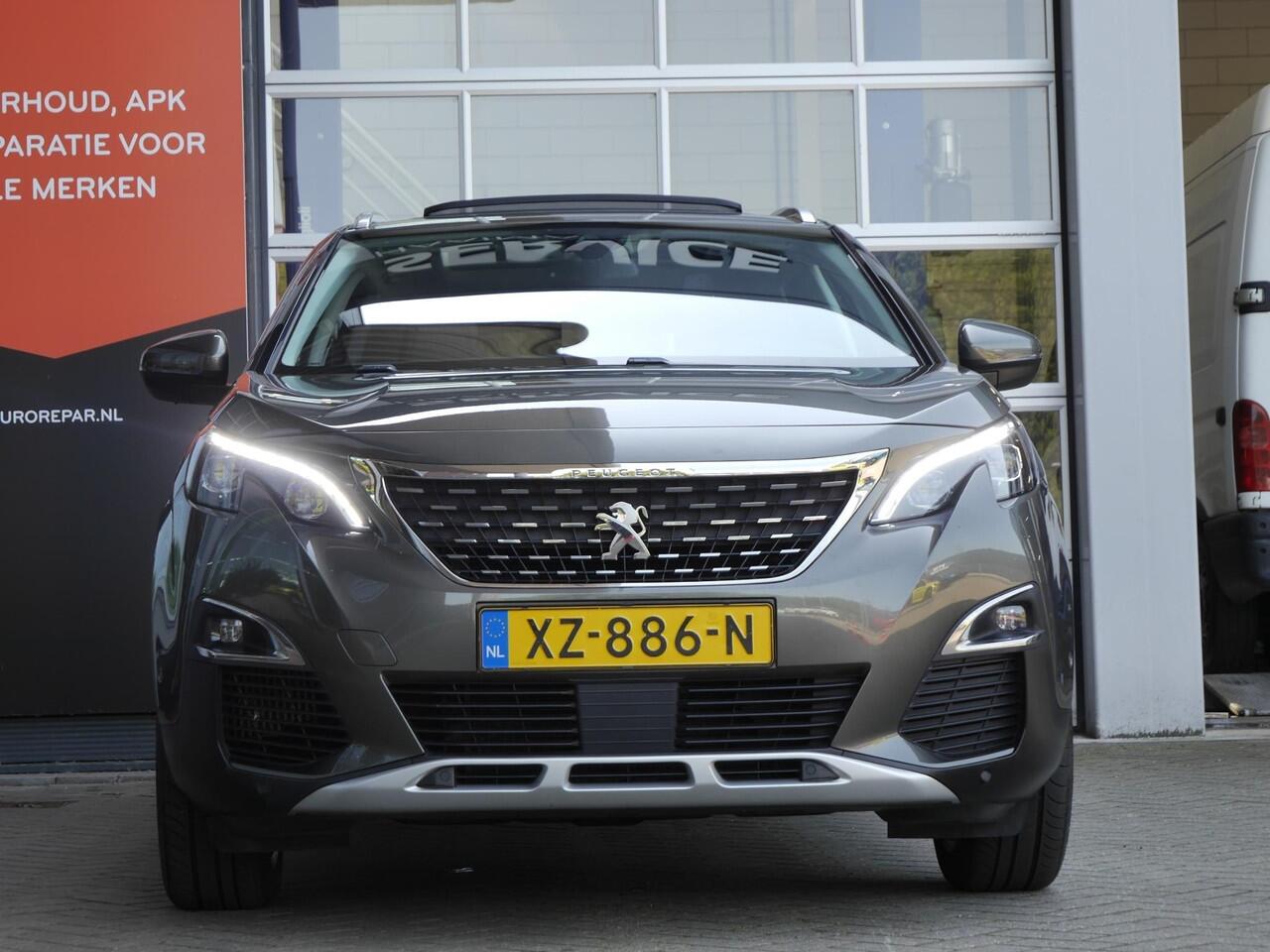 Peugeot 3008 1.6 PureTech Allure 180PK Automaat | 1500KG trekgewicht | Full options | Panoramadak | Led | Camera | Elektrisch verstelb. bestuurdersstoel met geheugen | Draadloze telfoonoplader | 19 inch lichtmetalen velgen | Stoelverwarming | Apple carplay / Android 