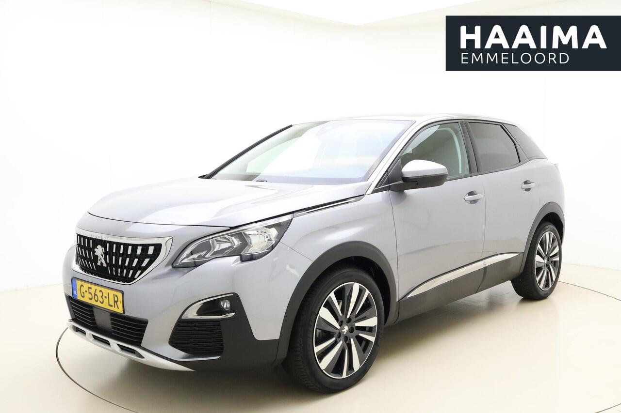 Peugeot 3008 1.2 PureTech Blue Lease Premium | Trekhaak | Elektrische kofferbak | Navigatie | Climate Control | Cruise Control | Parkeercamera/-sensoren | Keyless Enty/Start | Draadloze telefoonlader |