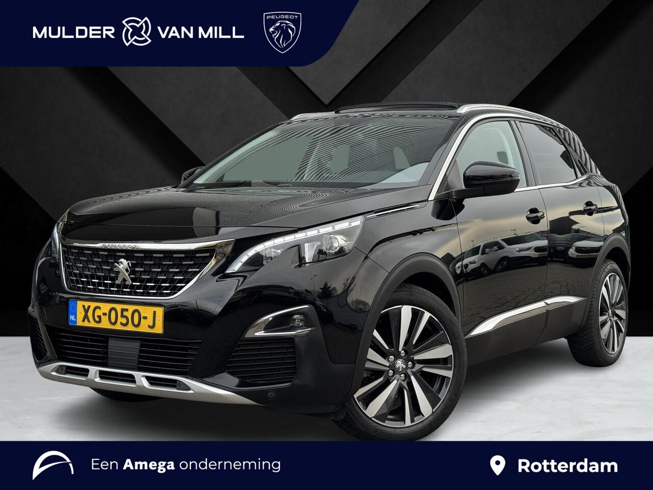 Peugeot 3008 Allure Pack 1.6 Turbo 180pk EAT8 | SCHUIF/KANTELDAK | NAVI | CAMERA | DAKRAILS | ALL-SEASONBANDEN | LEDER/STOF
