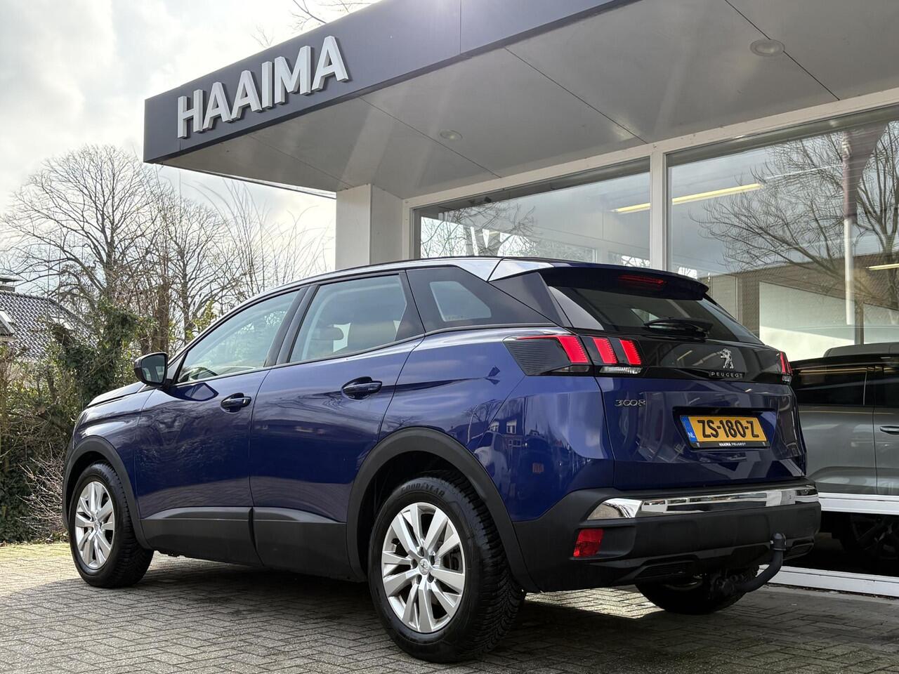 Peugeot 3008 1.2T Automaat Active | Achteruitrijcamera | Navi | Stoelverwarming | Trekhaak | Dealeronderhouden | Weinig kilometers | Digitale cockpit | Zeer nette staat!