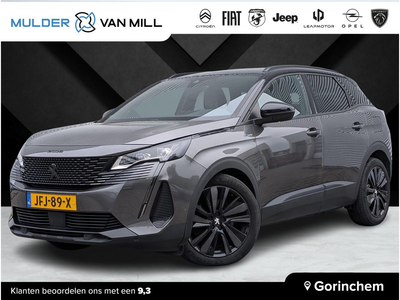 Peugeot 3008 GT Pack Business 1.6 PHEV HYbrid 225pk EAT8 | BLACK PACK | STOELVERW. | HANDSFREE A.KLEP | NAVI | DODEHOEKBEW. | ACHTERUITRIJCAMERA |