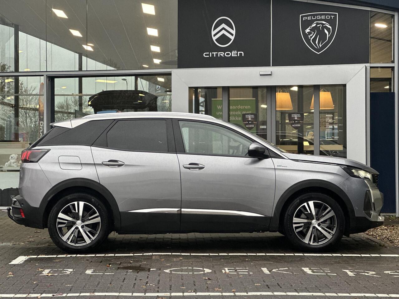 Peugeot 3008 1.6 HYbrid 225 Blue Lease Allure | Trekhaak | Navigatie | Cruise Control | Climate Control | Full LED | DAB | Apple Carplay/Android Auto | Parkeercamera/-sensoren | Keyless Entry/Start | Standkachel |