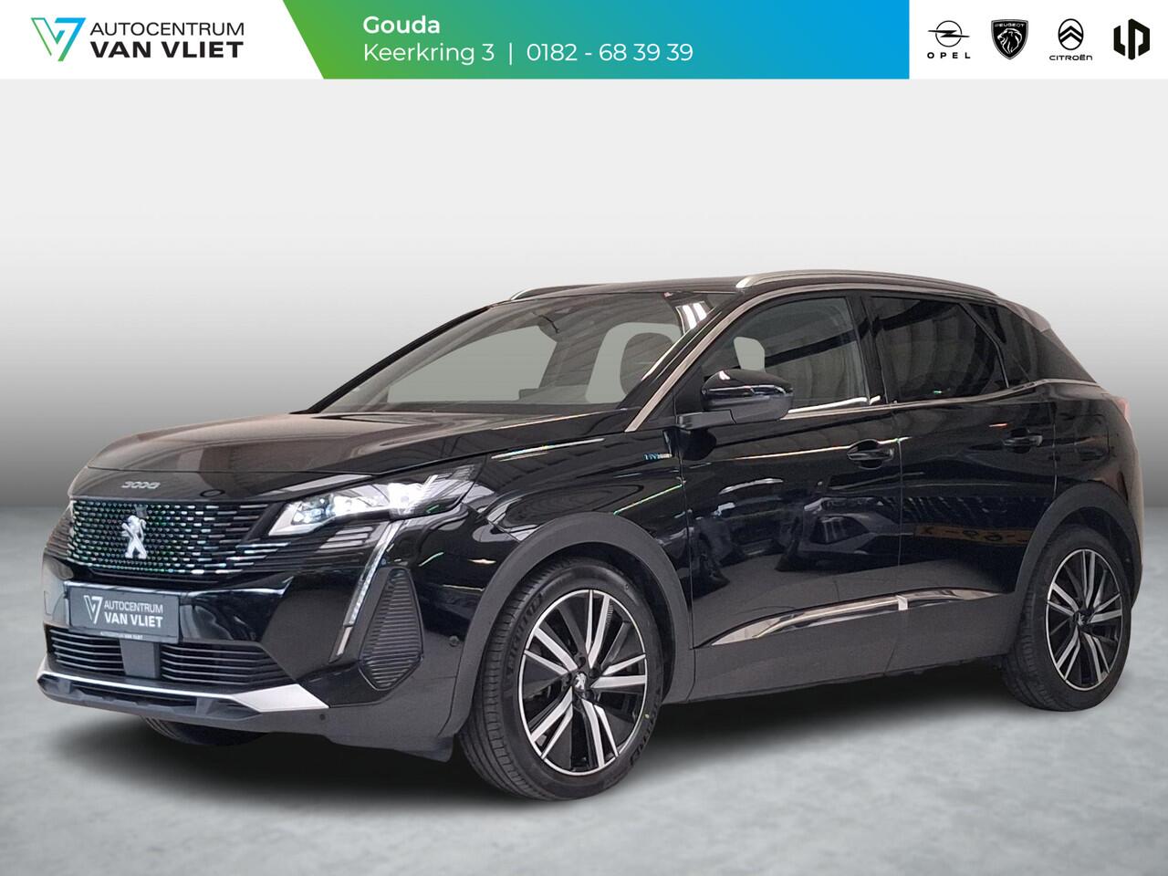 Peugeot 3008 1.6 HYbrid 225 Blue Lease GT SOH 92.5% | Automaat | Leder | Navigatie | 360° Camera | Kofferklep elektrisch | Keyless Entry |