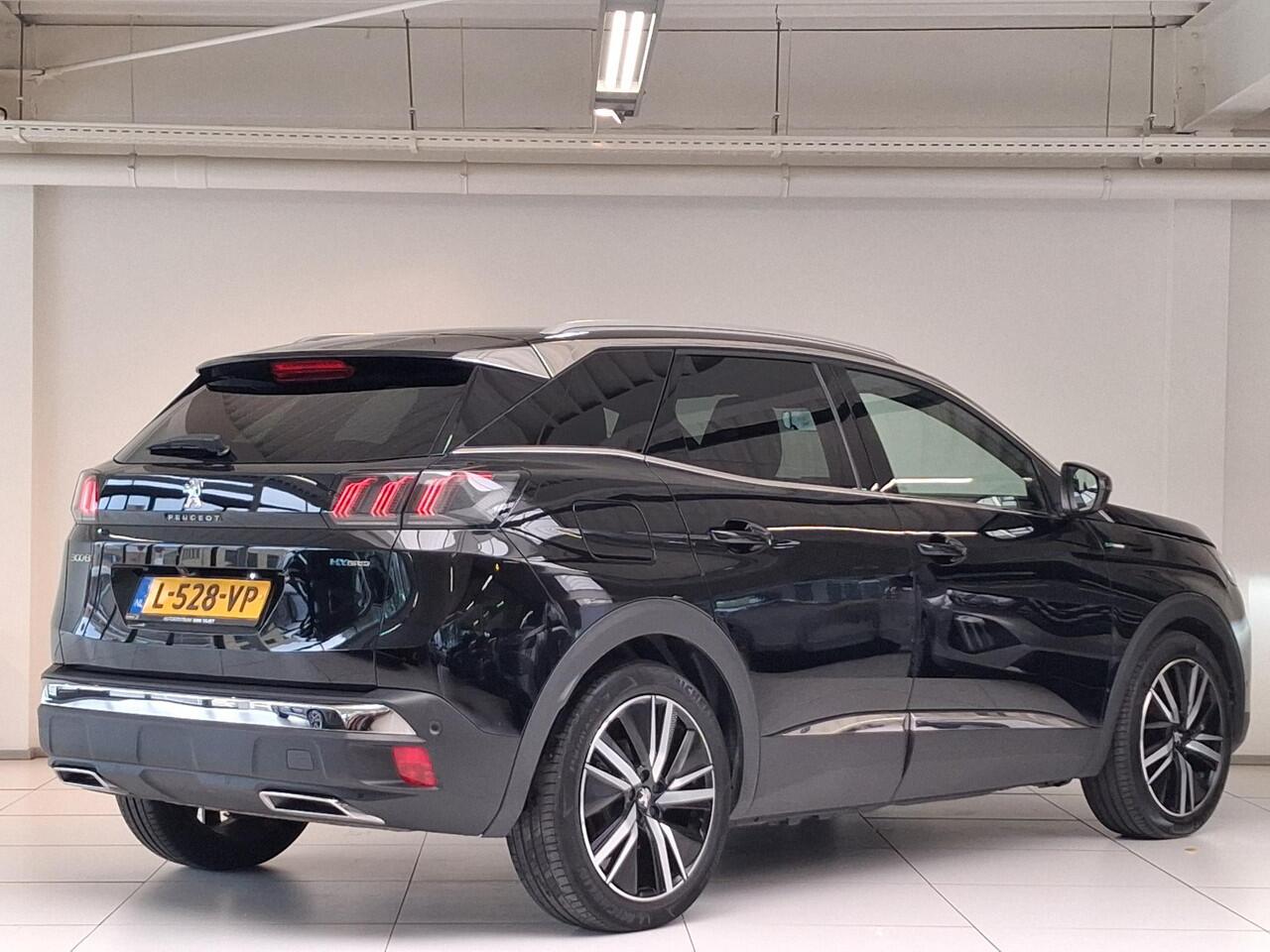 Peugeot 3008 1.6 HYbrid 225 Blue Lease GT SOH 92.5% | Automaat | Leder | Navigatie | 360° Camera | Kofferklep elektrisch | Keyless Entry |