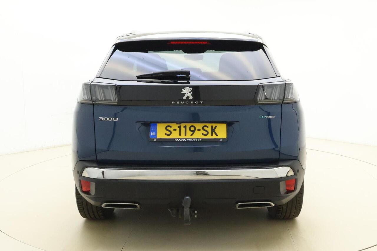 Peugeot 3008 1.6 HYbrid 225 GT Automaat | Navigatie | Trekhaak | Climate Control | Cruise Control Adaptie | Keyless entry en Start | Zwart Dak | Camera