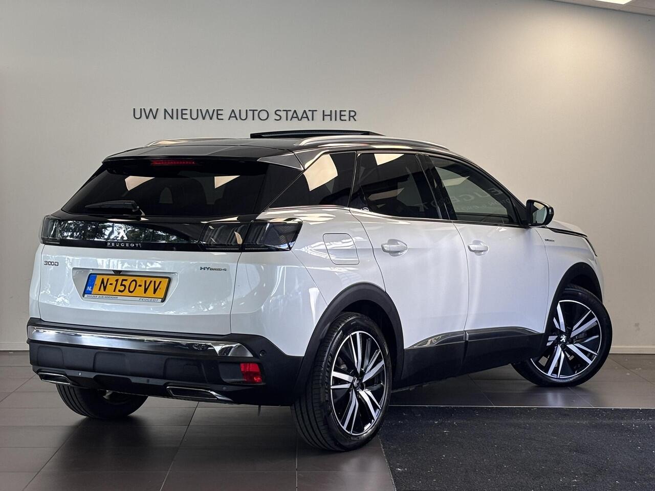 Peugeot 3008 GT Pack 1.6 HYbrid4 PHEV 300pk e-EAT8 4x4 | SCHUIF/KANTELDAK | ELEKTR. A.KLEP | NIGHTVISION | FOCAL HIFI | 360° CAMERA | NAVI | MASSAGE | LEDER| AGR-STOELEN |