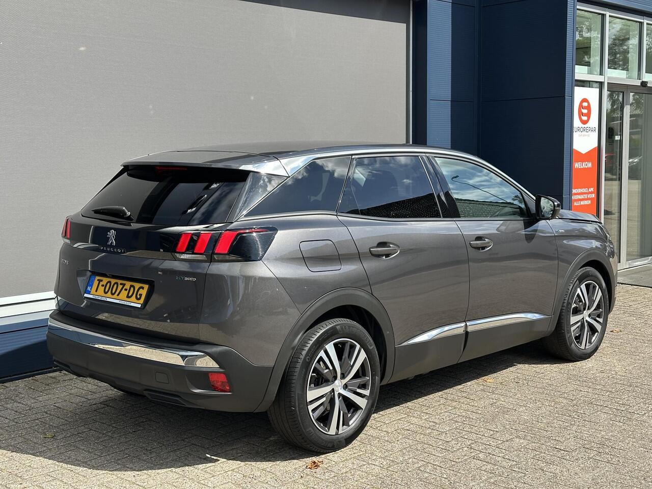 Peugeot 3008 1.6 HYbrid 225 Allure Pack Business Automaat | 1e Eigenaarsauto met slechts 38.250 KM | Navigatie | Camera | Stoelverwarming | Climate Control | Keyless Entry | Cruise Control | LED Verlichting | Hoge Zitpositie | Digitaal Dashboard | Plug-In Hybride |