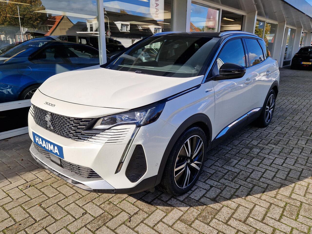 Peugeot 3008 1.6 HYbrid4 300 GT Pack Business | Climate & Adaptive Cruise Control | Stoelverwarming | Parkeersensoren | Camera | AppleCarPlay/AndroidAuto |