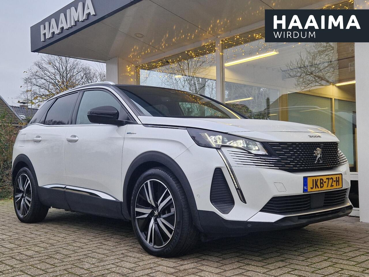 Peugeot 3008 1.6 HYbrid4 300 GT Pack Business | Adaptieve Cruise | Stoelverwarming | 360gr camera's | Elektr. achterklep | Dodehoek detectie