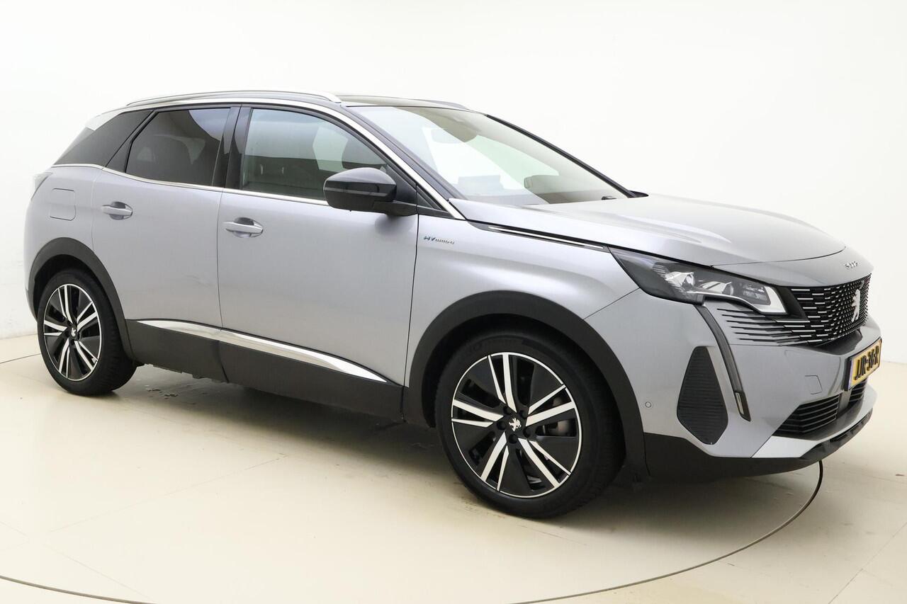 Peugeot 3008 1.6 HYbrid4 300 GT Pack Business | Apple carplay/Android auto | Automaat | Focal audio | Adaptive cruise | Climate control | Navigatie | Stoelverwarming |