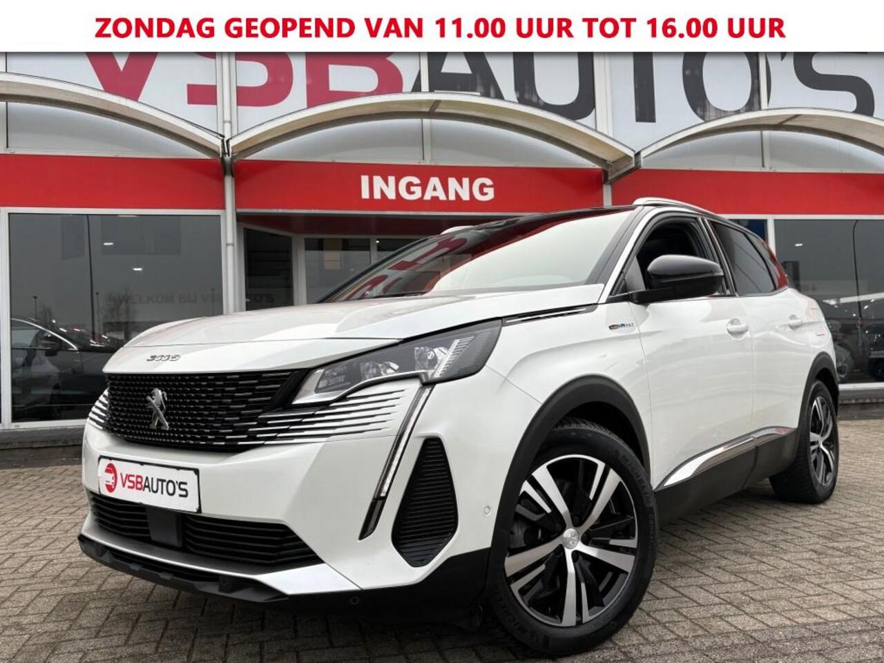 Peugeot 3008 1.6 HYBRID 225PK PHEV GT AUT. PANO-DAK NAVI CAMERA CARPLAY AIRCO LMV PDC