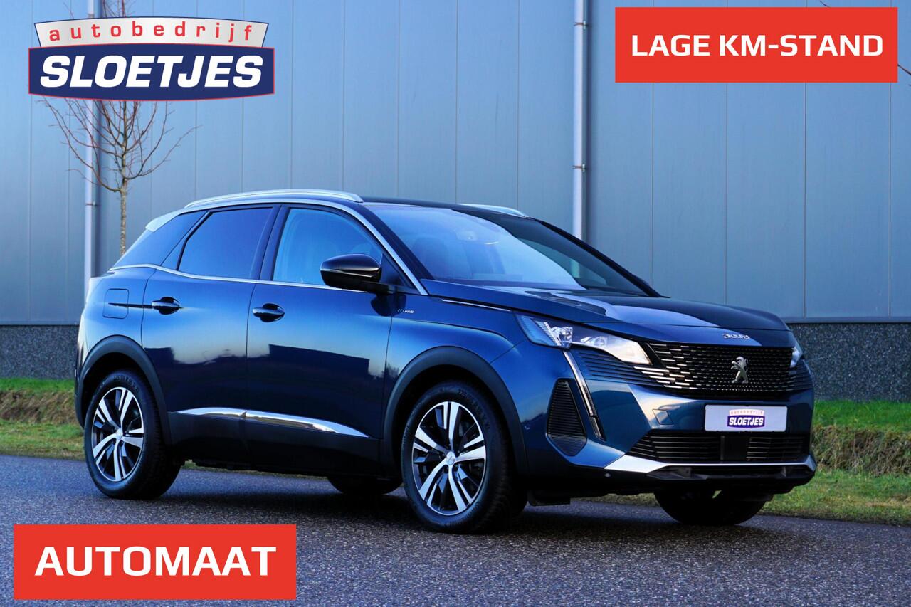 Peugeot 3008 1.6 HYbrid 225 GT |Camera |Adaptive Cruise |Navi |Carplay |Full LED verlichting |LM-velgen |Climate control |Dakrails |Mooie auto |1e eigenaar