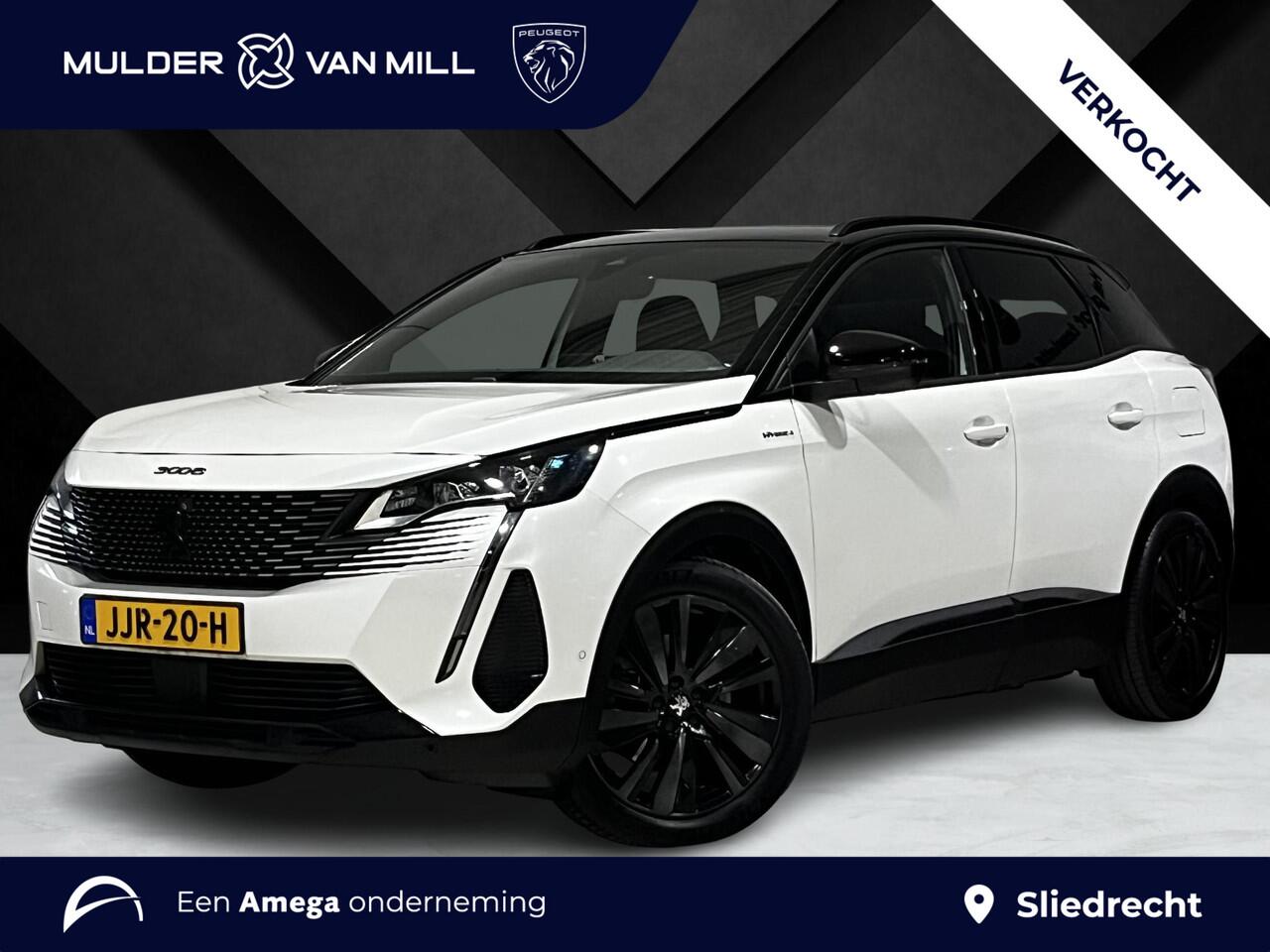 Peugeot 3008 GT Pack 1.6 PHEV HYbrid4 300pk 4x4 e-EAT8 | NAPPA LEDER | FOCAL AUDIO | BLACK PACK | PANODAK | TREKHAAK | STOELMASSAGE | FULL LED | TWO-TONE! | ISOFIX |