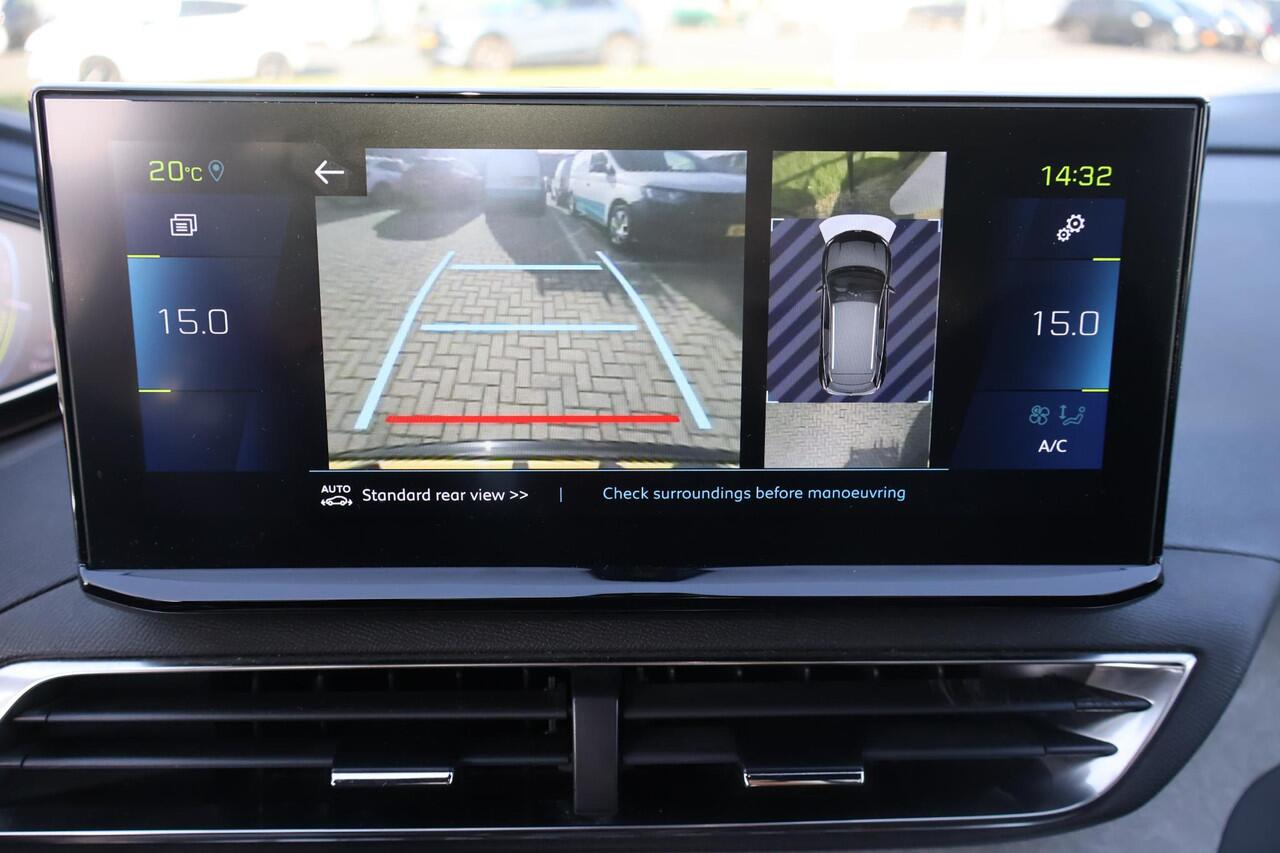 Peugeot 3008 1.6 HYbrid 225 GT Business 1e Eigenaar | Volledig onderh | NAP | BTW | Pano | Elek Stoel+Klep | 360 Cam | Memory | Stoelverwarming+Massage | Alcantara | Head-up | Navi | Full Led | Climate | Carplay