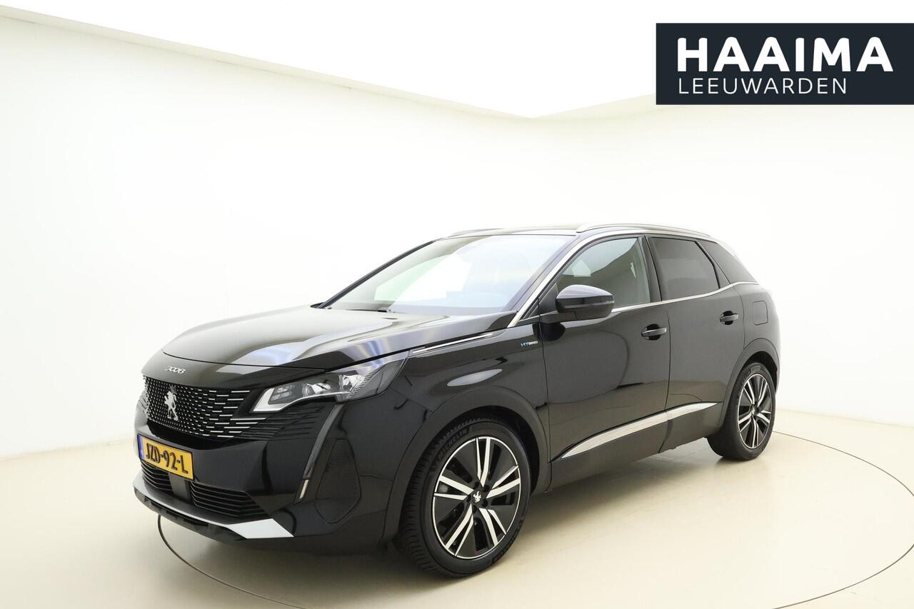 Peugeot 3008 1.6 HYbrid 225 GT Pack Business | Focal Audio | Schuif-/kanteldak | Elektr. achterklep | Full LED | Adaptieve Cruise | 360gr. camera | Navigatie | Stoelverwarming