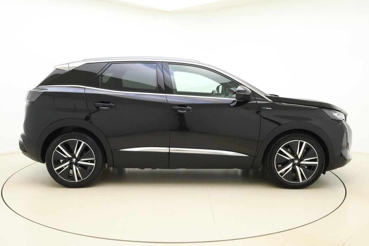 Peugeot 3008 1.6 HYbrid 225 GT Pack Business | Focal Audio | Schuif-/kanteldak | Elektr. achterklep | Full LED | Adaptieve Cruise | 360gr. camera | Navigatie | Stoelverwarming