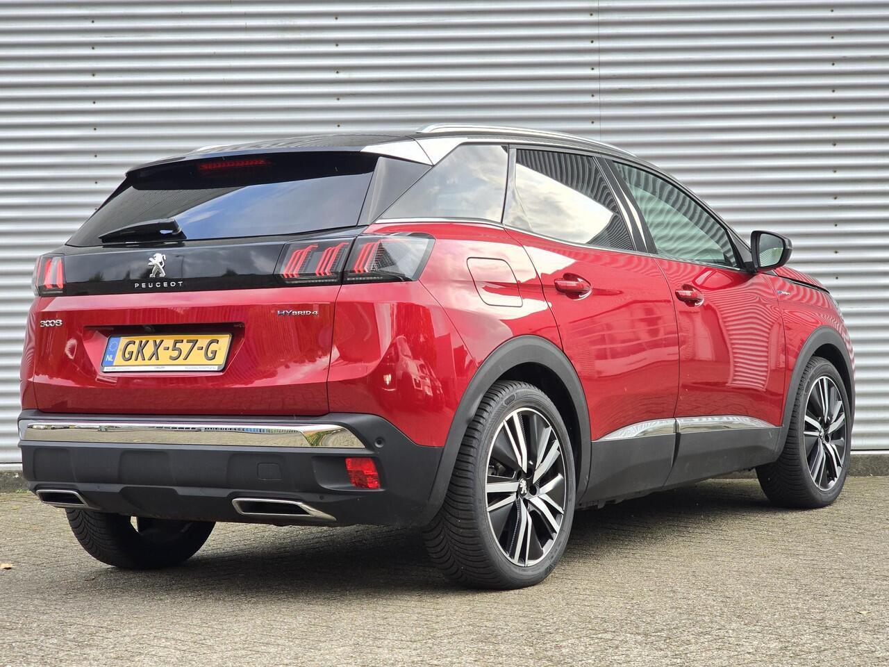 Peugeot 3008 GT Pack 1.6 Hybrid4 PHEV 300pk e-EAT8 | SCHUIF/KANTELDAK | NIGHTVISION | FOCAL HIFI | HANDSFREE A.KLEP | STOELVERW. | KEYLESS ENTRY